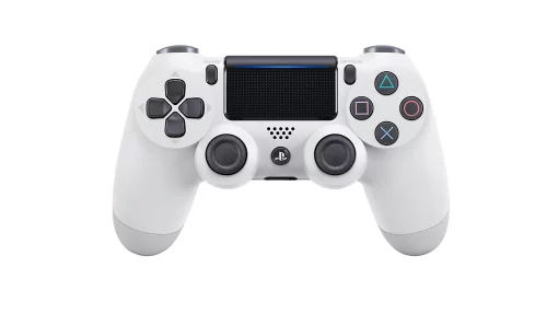 PS4 white Controller front view